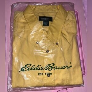 Eddie Bauer The Original Outdoor Outfitter 100% Cotton Button Down Shirt